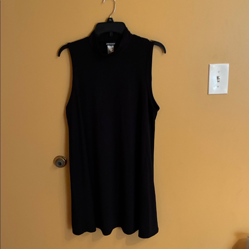 Joe Boxer Black Mock Neck Top